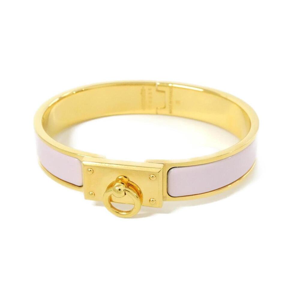 HERMES Pink Charm Bracelet